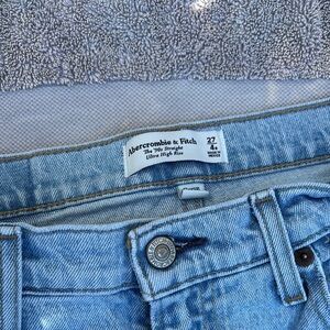 Abercrombie & Fitch Ultra High Rise Blue Jeans